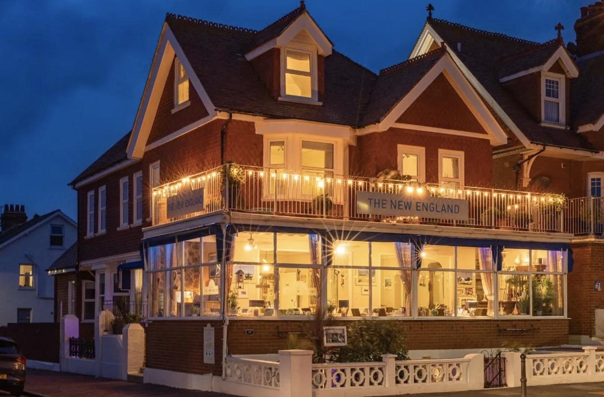 The New England Hotell Eastbourne Exteriör bild